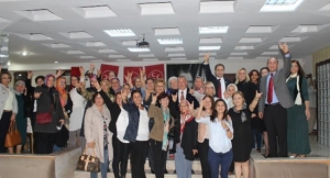 MHP'Lİ MİLLETVEKİLİ ADAYLARI PARTİLİLER İLE BULUŞTU